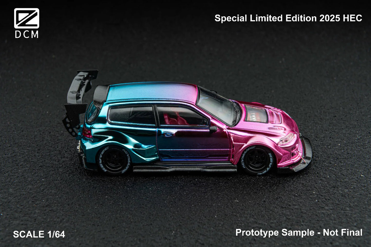 DCM Kevmannz 1996 Honda Civic EG6 Hatchback Wide Body (Dazzling Color) Hobby Expo China 2025