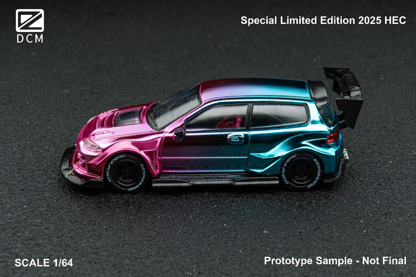 DCM Kevmannz 1996 Honda Civic EG6 Hatchback Wide Body (Dazzling Color) Hobby Expo China 2025