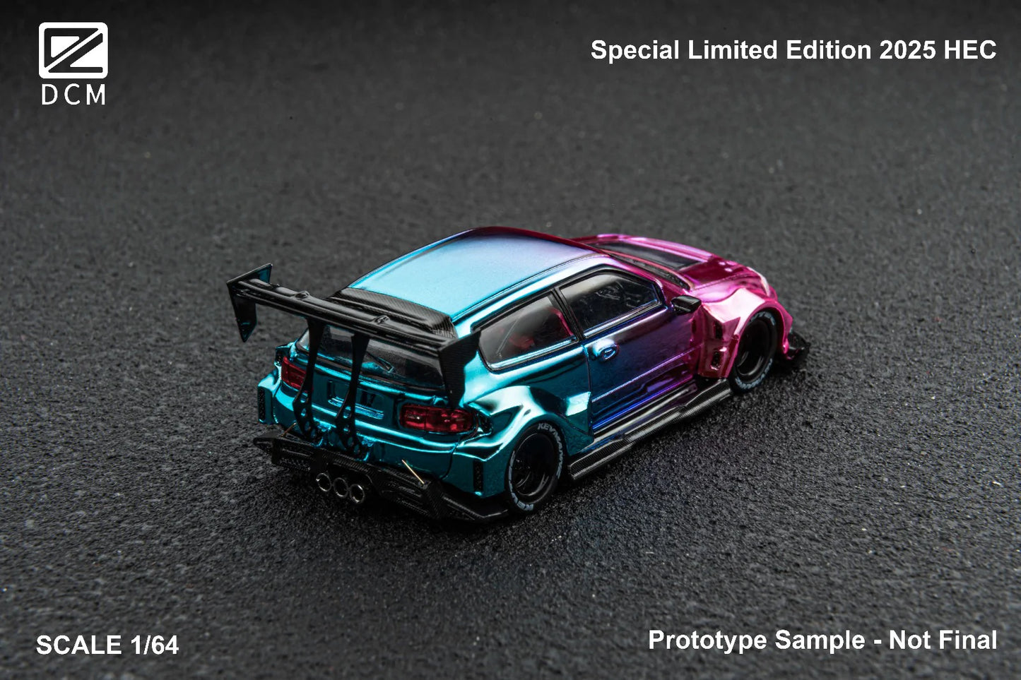 DCM Kevmannz 1996 Honda Civic EG6 Hatchback Wide Body (Dazzling Color) Hobby Expo China 2025