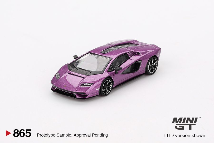 MINI GT #865 1/64 Lamborghini Countach LPI 800-4 Viola 30th (LHD)