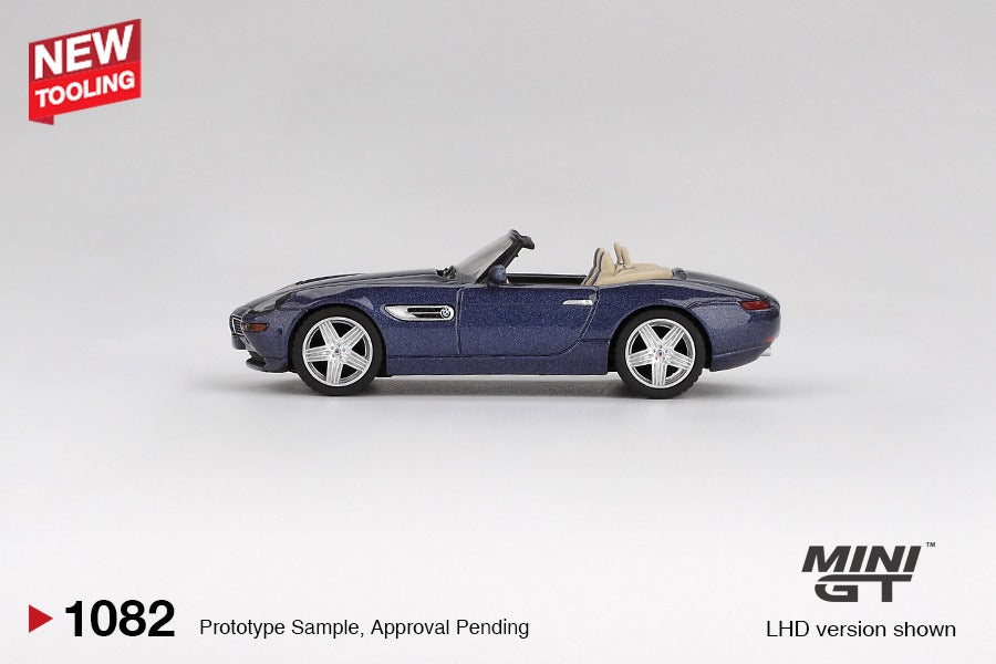 * PRE ORDER * MINI GT #1082 1/64 BMW Z8 Alpina Alpine Blue ( LHD )