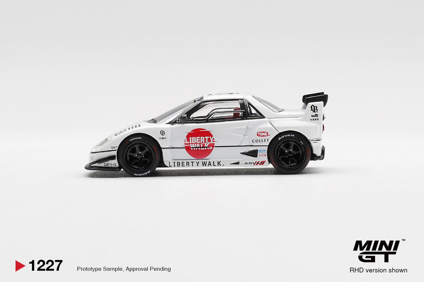 * PRE ORDER * MINI GT #1227 1/64 Mazda AZ-1 Liberty Walk LB40 LB-Hinomaru (RHD)