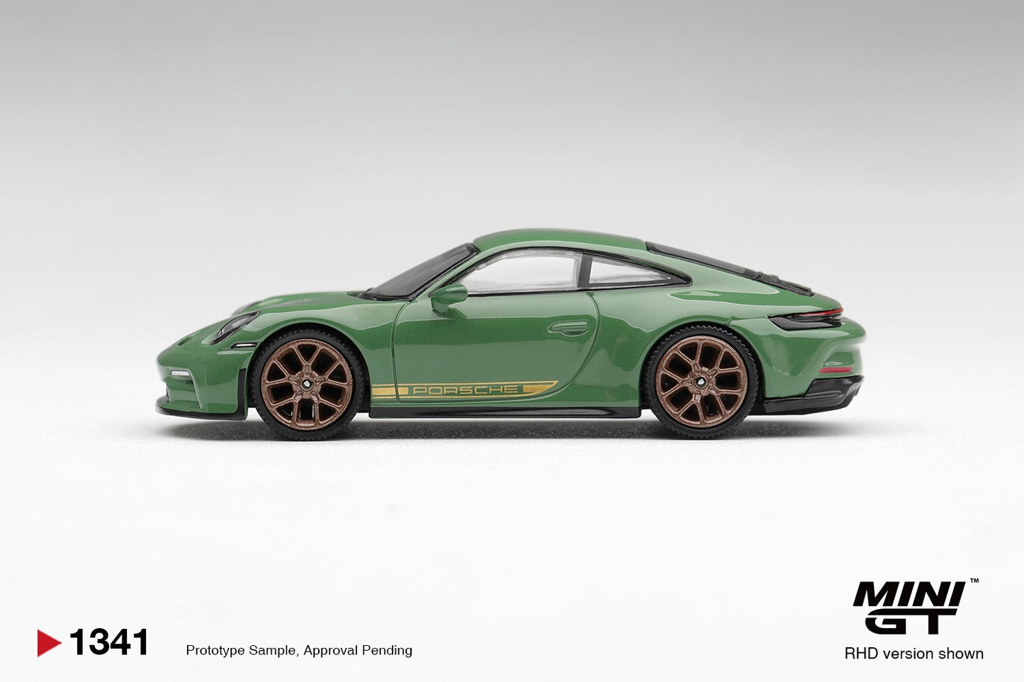 * PRE ORDER * MINI GT #1341 1/64 Porsche 911 (992) GT3 Touring Auratium Green (RHD)