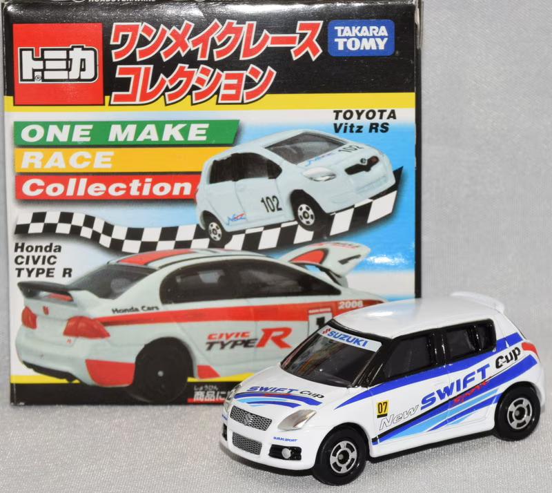 Tomica ONE MAKE RACE COLLECTION 1/64 - Suzuki swift cup