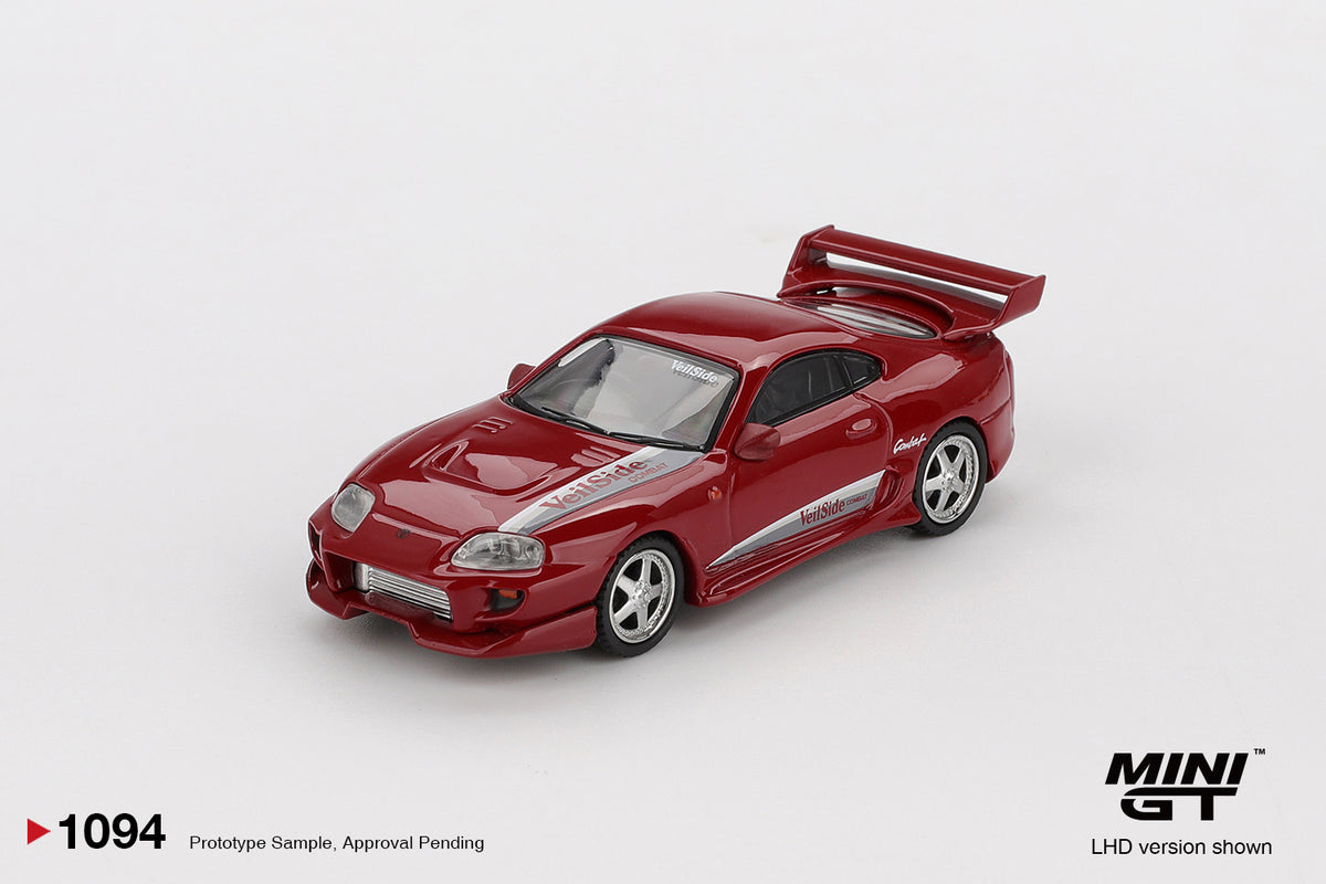 MINI GT #1094 1/64 Toyota Supra VeilSide Combat V-I Red (RHD)