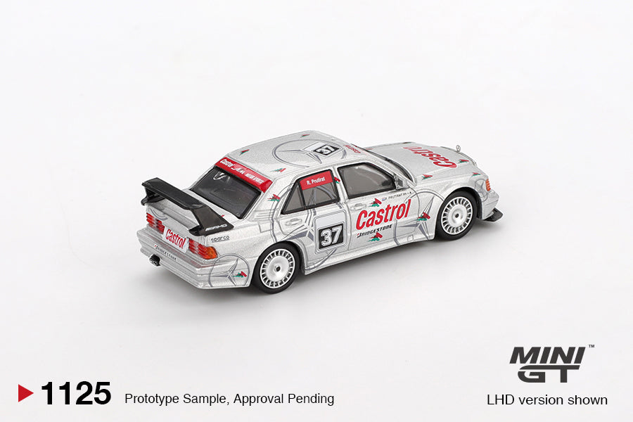 MINI GT #1125 1/64 Mercedes-Benz 190E 2.5-16 Evolution II #37 1995 SE Asia Touring Car Championship (LHD)