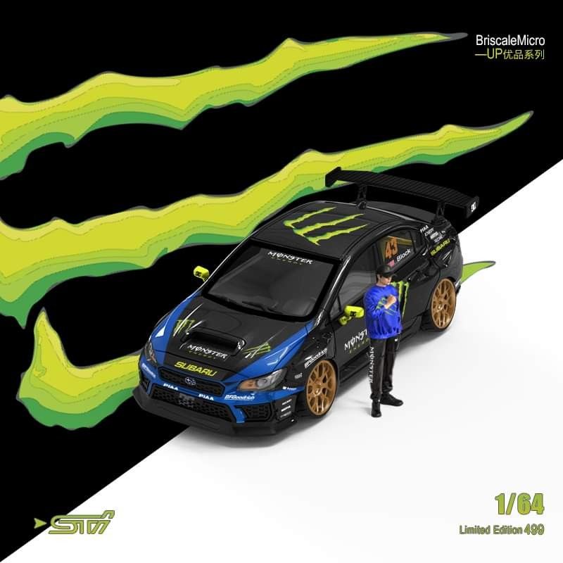 BSC 1/64 Subaru Impreza STI WRC06 Ken Block Monster