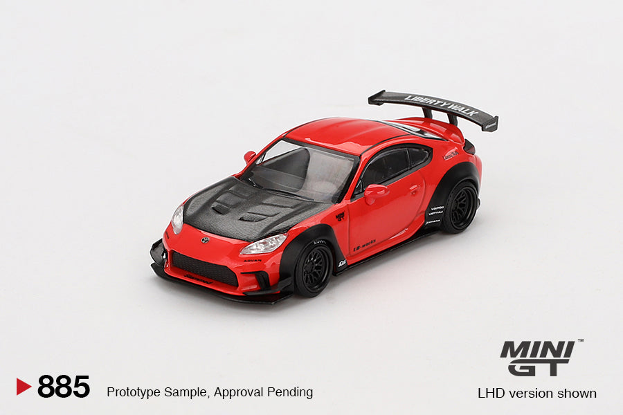 MINI GT #885 1/64 Toyota GR86 LB★Nation Red