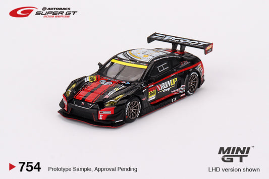 MINI GT #754 1/64 Nissan GT-R NISMO GT3 #360 "RUNUP RIVAUX GT-R" TOMEI SPORTS 2023 SUPER GT SERIES * JAPAN EXCLUSIVE *