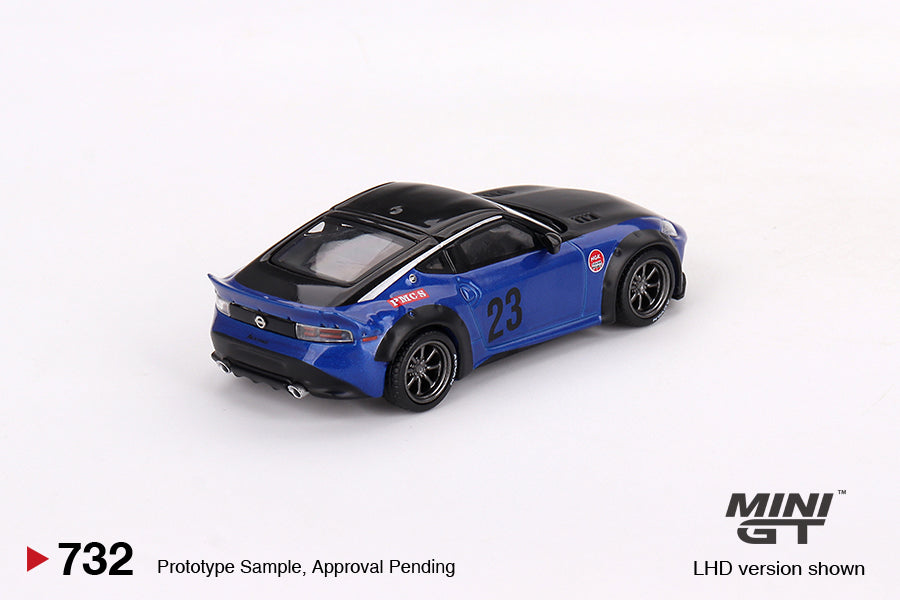 MINI GT #732 1/64 Nissan Z LB★NATION WORKS Serian Blue ( RHD )