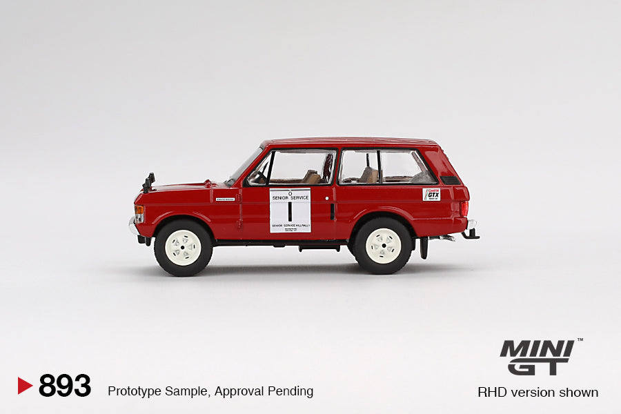 MINI GT #893 1/64 Range Rover 1971 International Hillrally Winner (RHD)