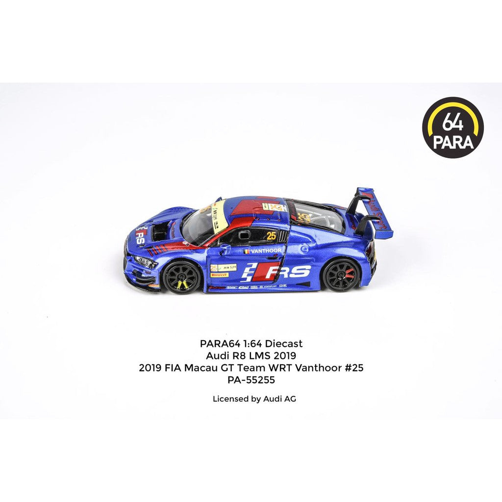PARA 64 1/64 Audi R8 LMS 2019 FIA Macau GT #25