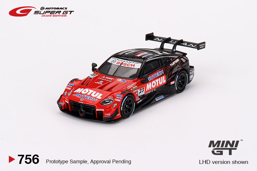 MINI GT #756 1/64 Nissan Z GT500 #23 "MOTUL AUTECH Z" NISMO 2023 SUPER GT SERIES * JAPAN EXCLUSIVE *