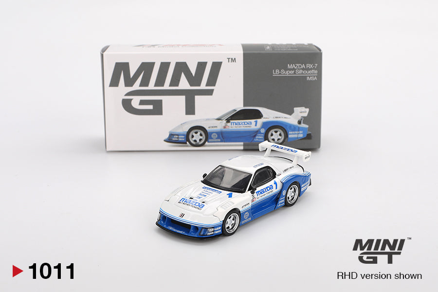 MINI GT #1011 1/64 MAZDA RX-7 LB-Super Silhouette IMSA (RHD