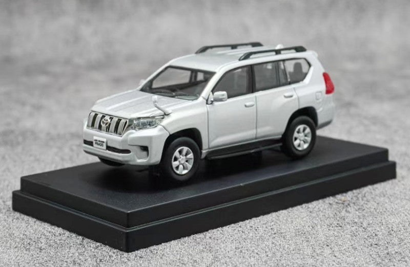 EBBRO 1/64 TOYOTA PRADO SILVERY