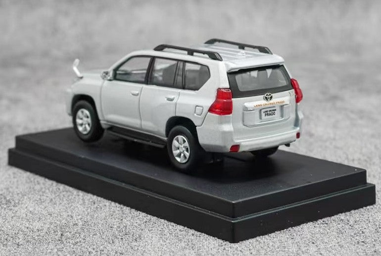 EBBRO 1/64 TOYOTA PRADO SILVERY