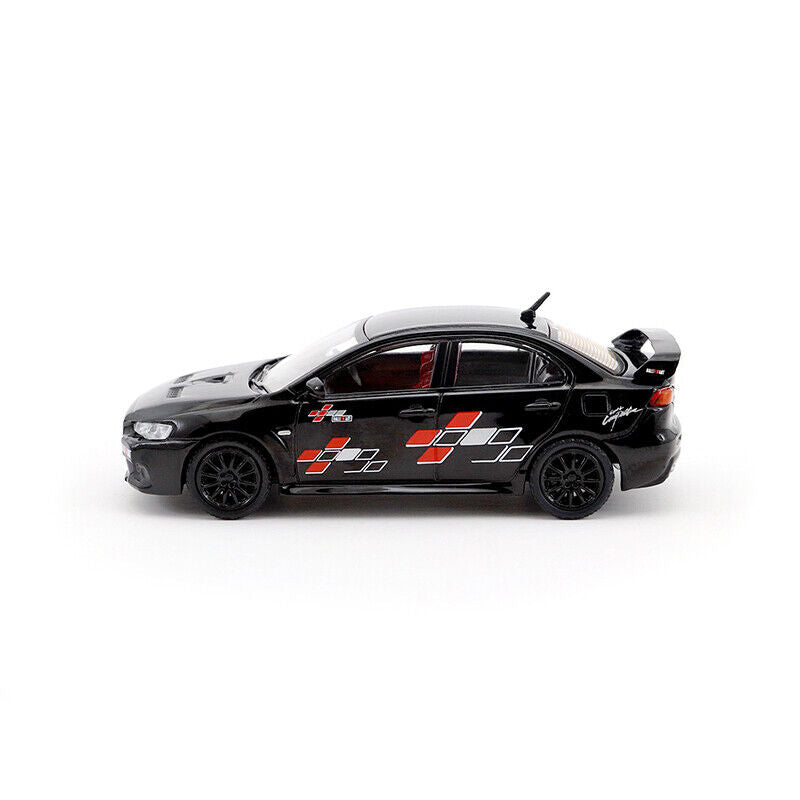 Tarmac Works 1/64 Mitsubishi Lancer Evolution X Ralliart Edition Black