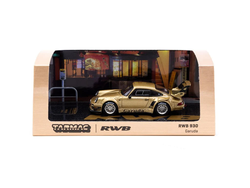 Tarmac Works 1/64 RWB 930 Garuda ( Silver Rims Version )