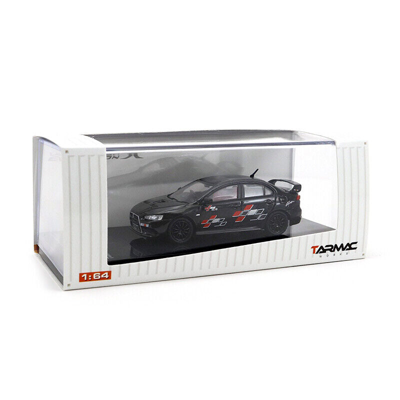 Tarmac Works 1/64 Mitsubishi Lancer Evolution X Ralliart Edition Black
