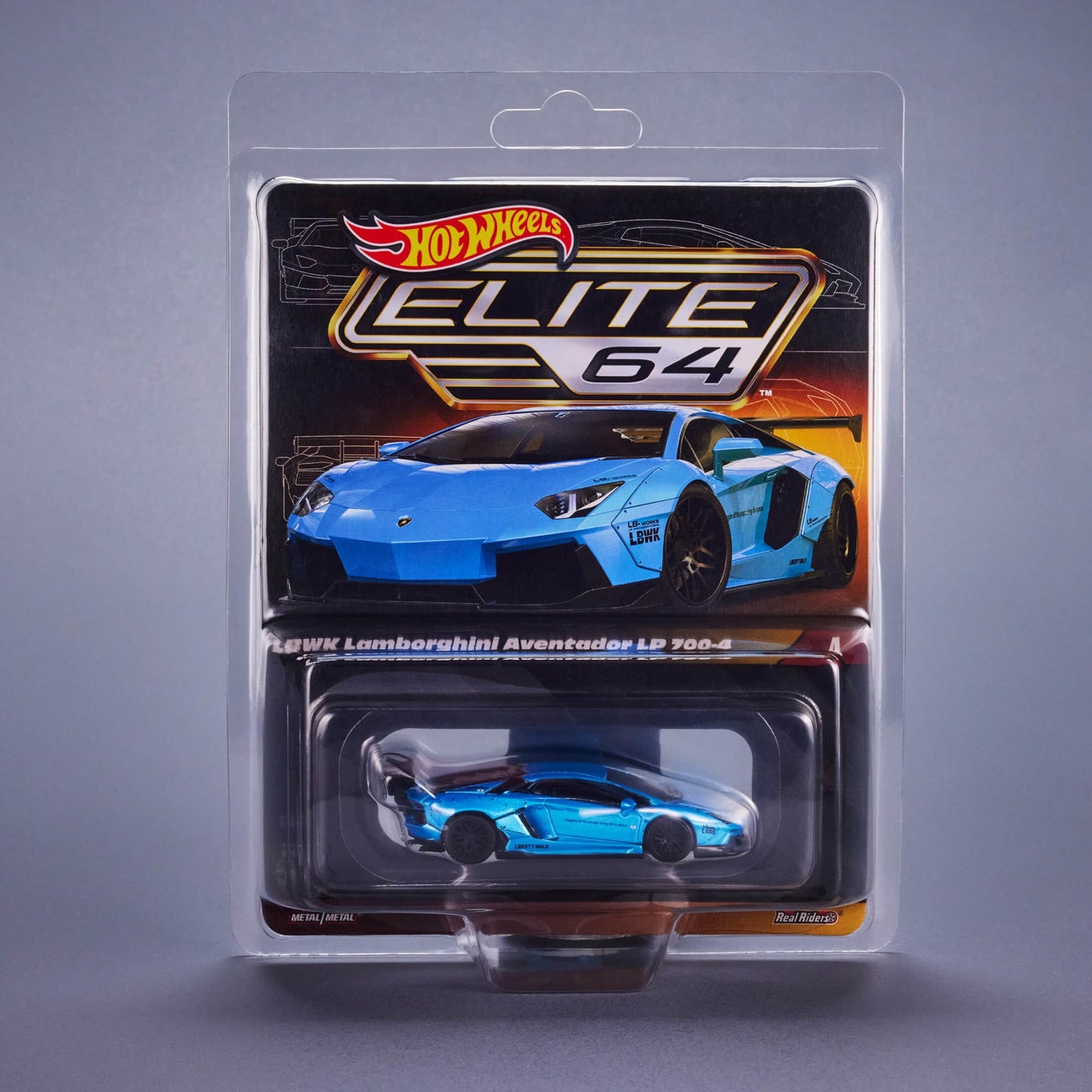 HOT WHEELS Elite 64 Series LBWK Lamborghini Aventador LP 700-4