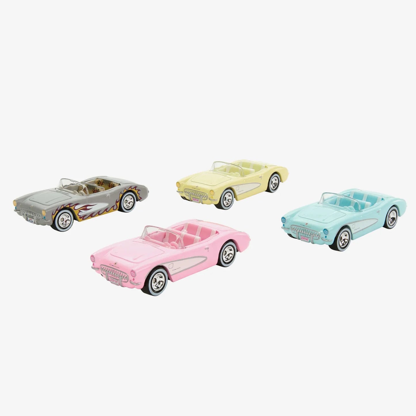 * PRE ORDER * Barbie The Movie Hot Wheels Corvette 4-Pack ( EXCLUSIVE )