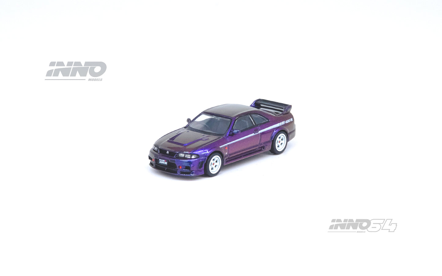 INNO 64 1/64 NISSAN SKYLINE GT-R R33 NISMO 400R MIDNIGHT PURPLE II HONG KONG TOY CAR SALON 2023 SPECIAL EDITION