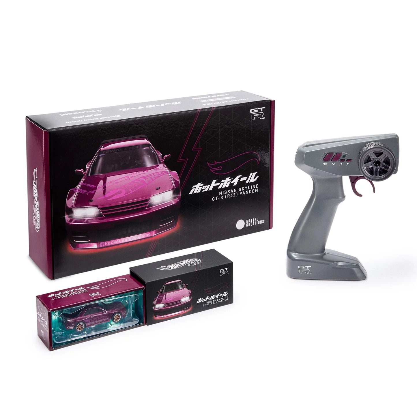 Hot Wheels Collectors RC 1/64 Nissan Skyline R32 Pandem Vehicle