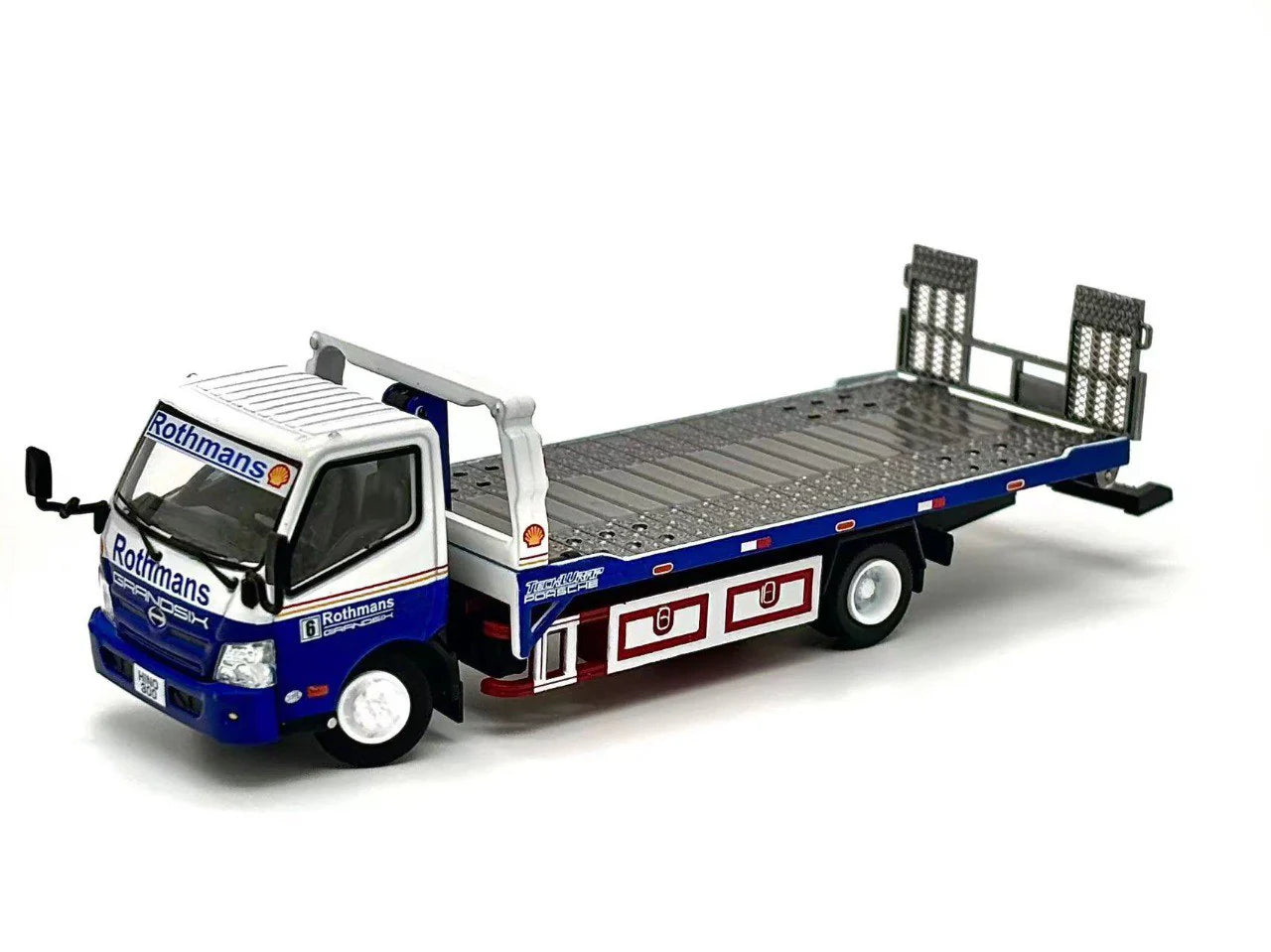 Unique Model 1 64 Hino 300 Dutro Flat Bed Truck RHD Rothmans liver Diecast Toyz SG