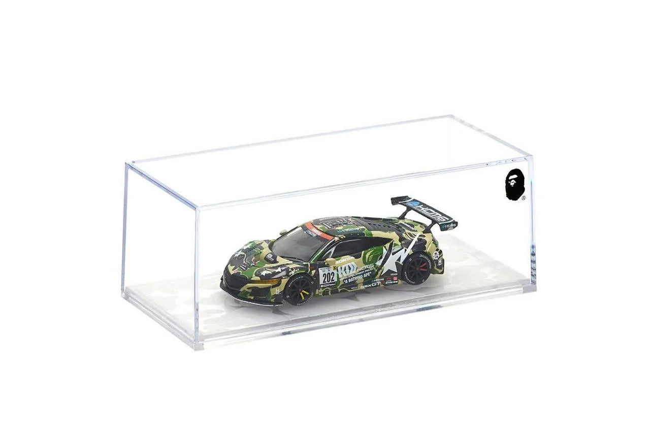 POP RACE x BAPE 1/64 Honda NSX GT3 EVO22 KCGM BATHING APE