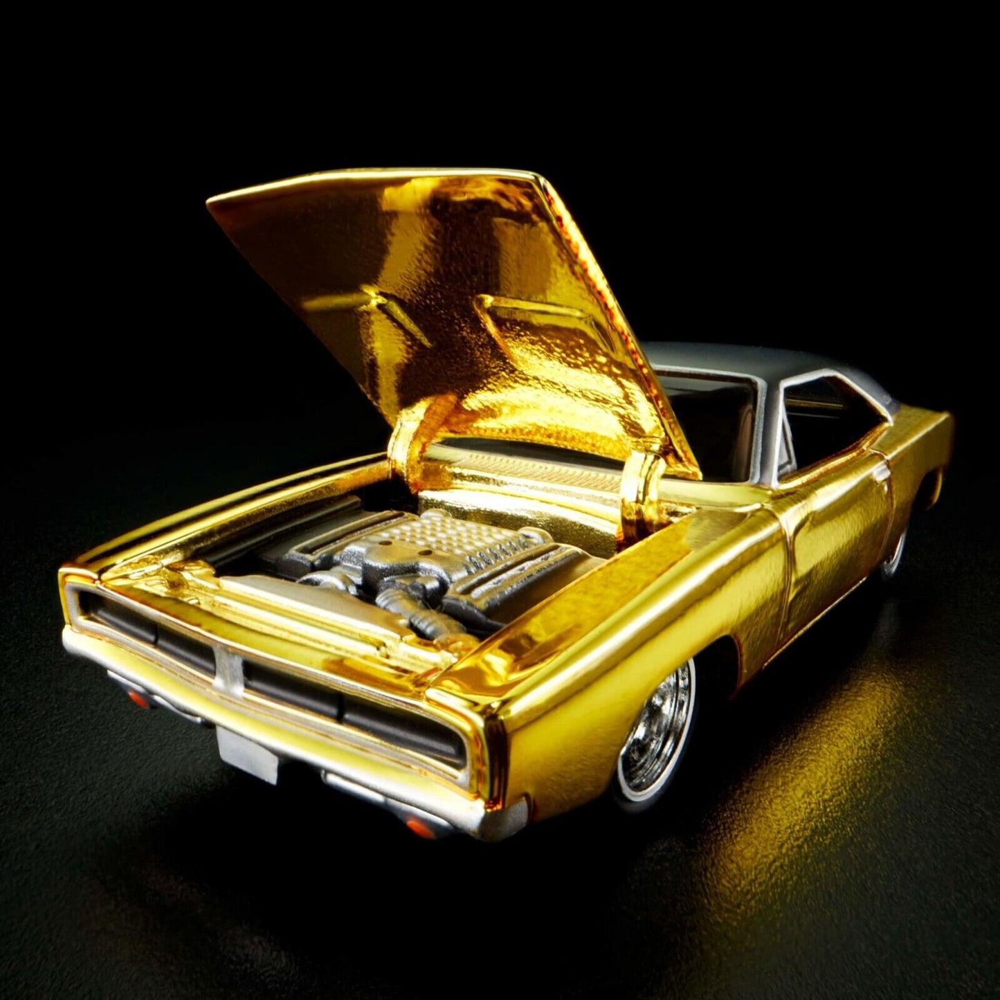 Hot Wheels Collectors RLC Exclusive 1969 Dodge Charger R/T GOLD
