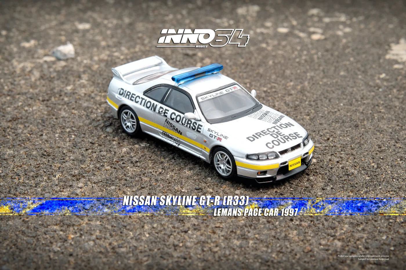INNO 64 Nissan Skyline GT-R (R33) 24 Hours Le Mans Official Pace Car 1997
