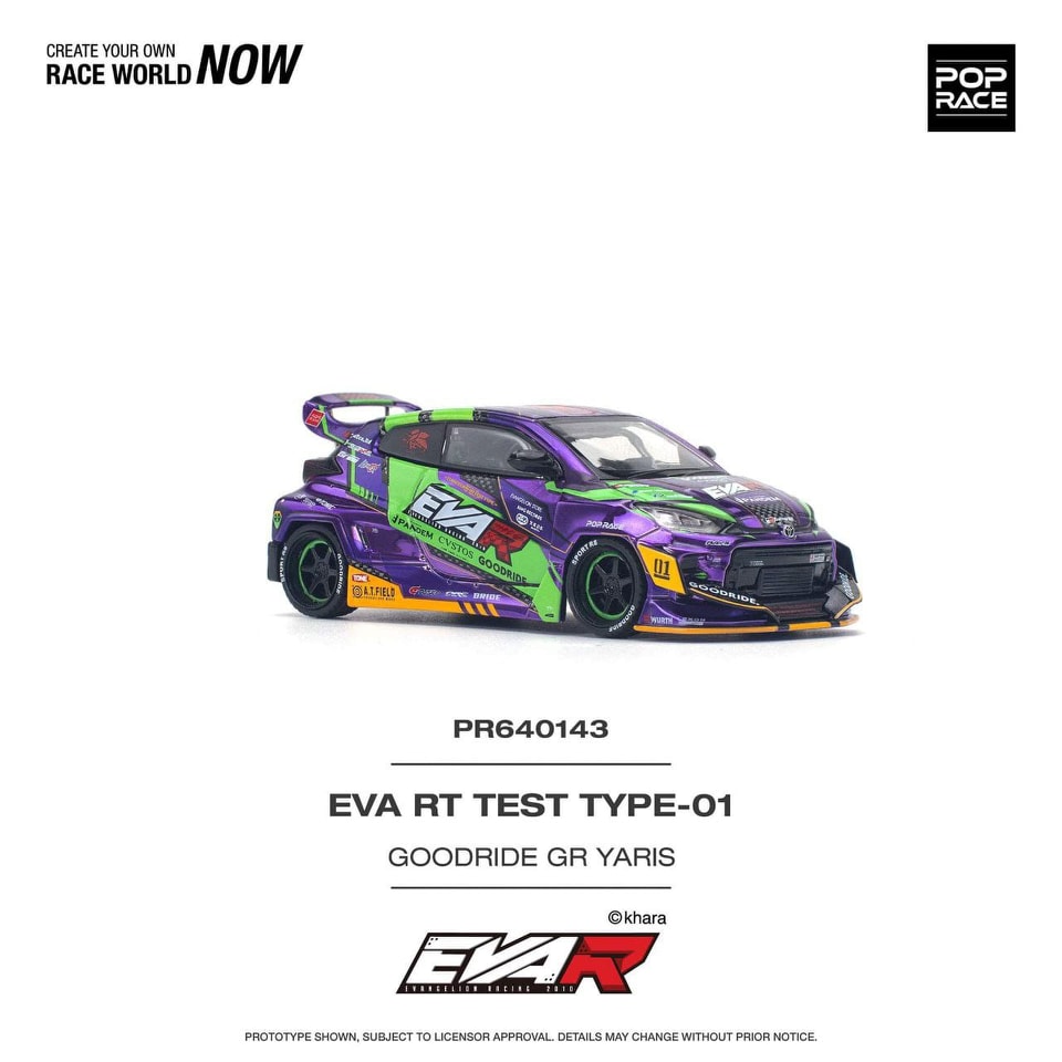 POP RACE 1/64 EVA RT TEST TYPE-01
PR640143