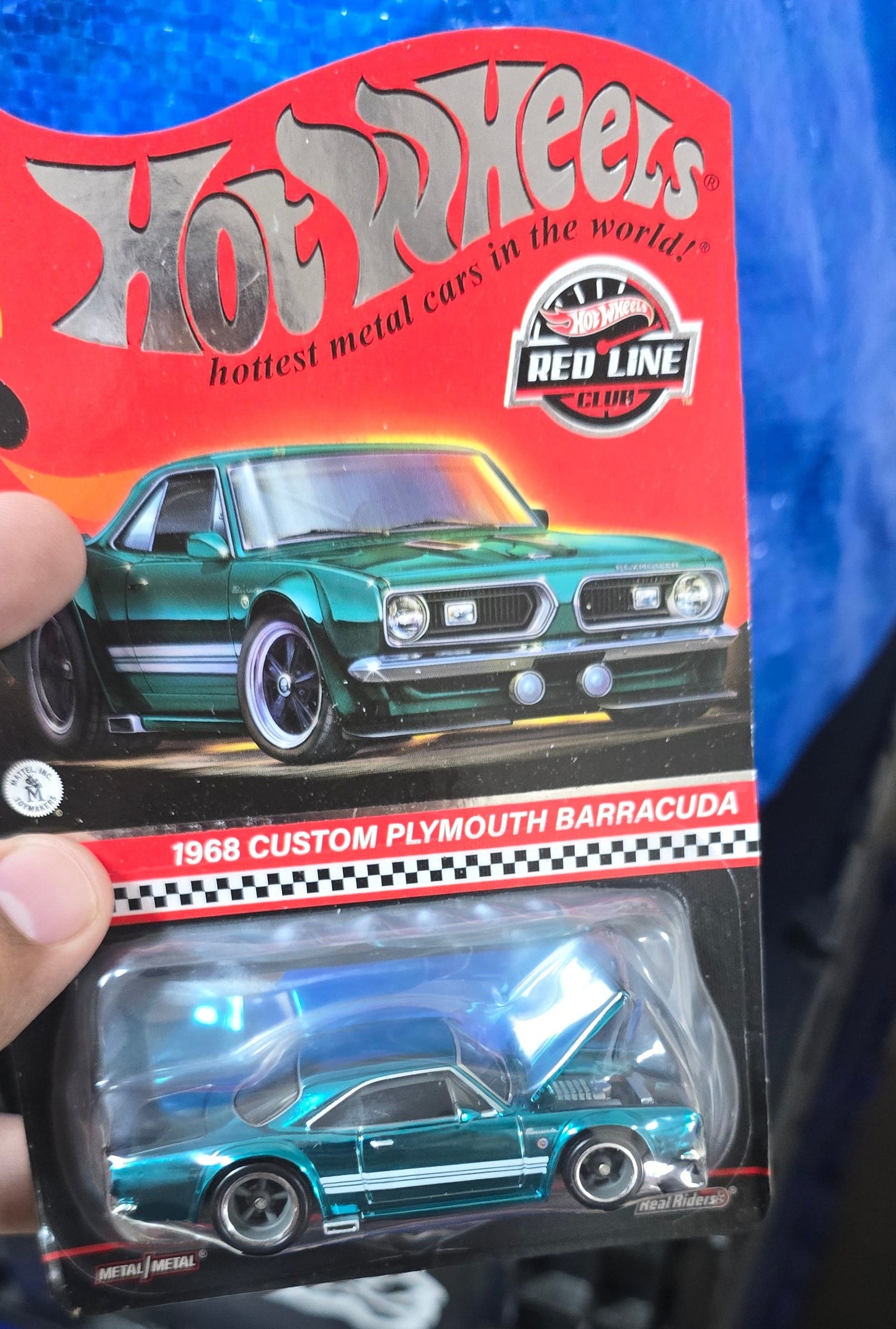 Hot Wheels Collectors RLC Exclusive '68 Custom Plymouth Barracuda