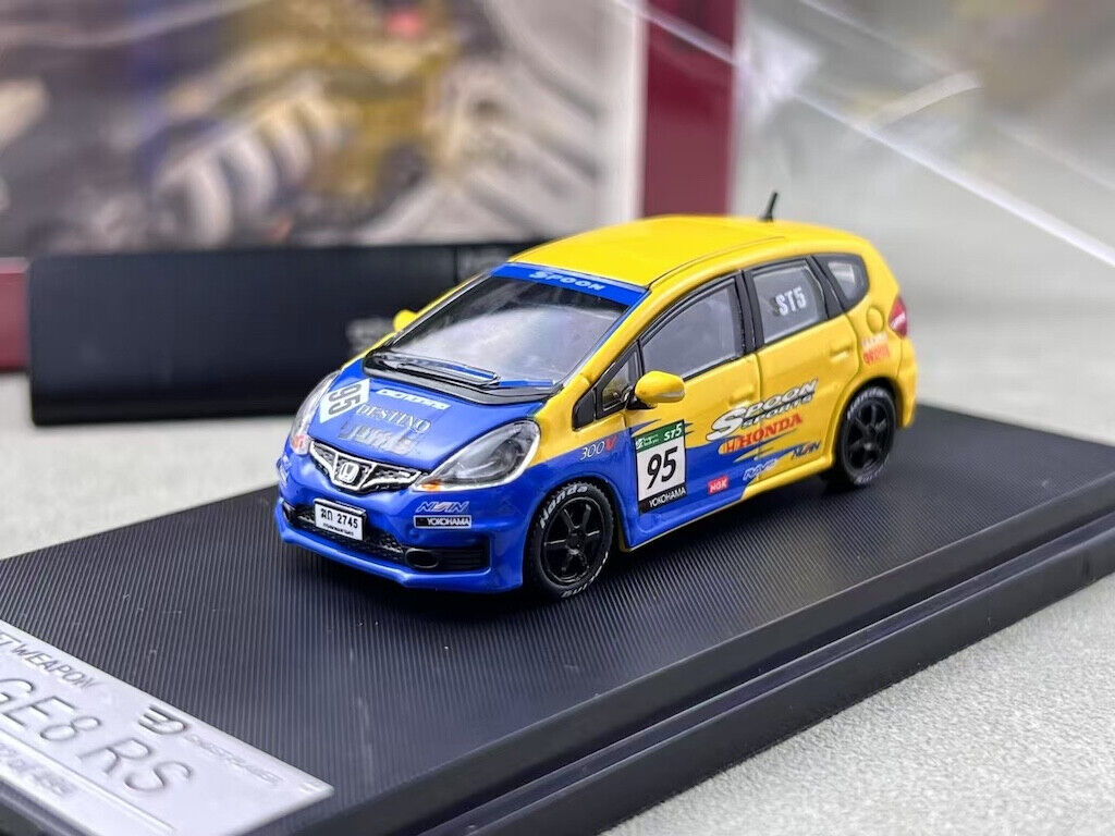STREET WARRIOR 1/64 Honda Jazz GE8 RS Second Generation Fit SPOON SPORTS