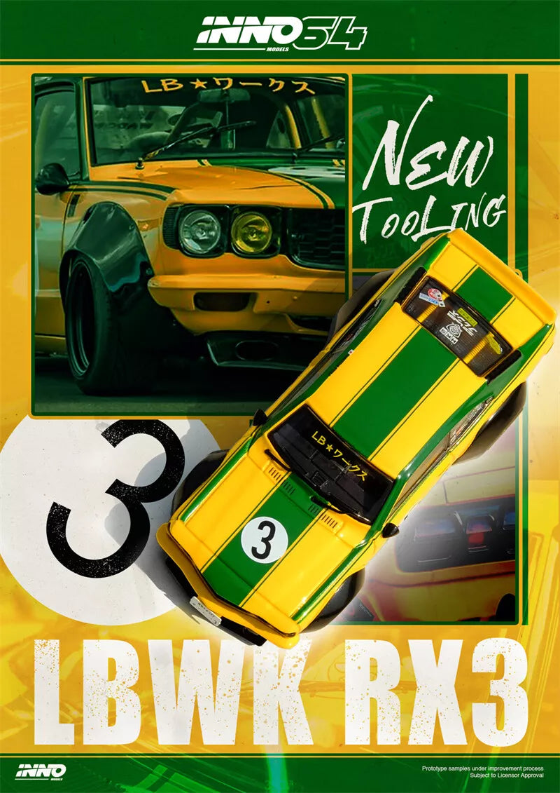 INNO 64 LBWK MAZDA RX-3 SAVANNA