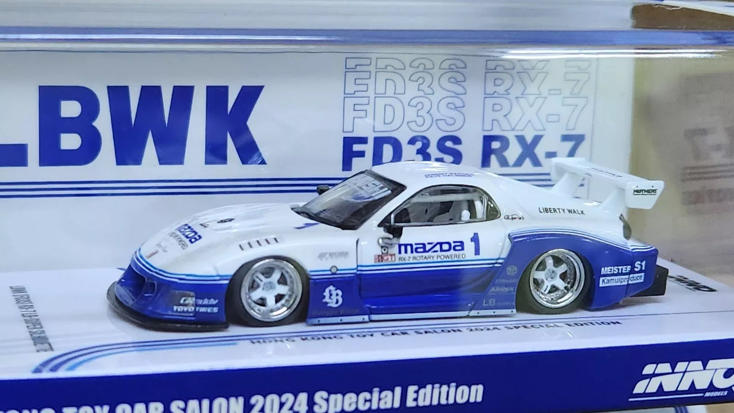 INNO 64 Mazda RX-7 FD3S LB-Super Silhouette LBWK Hong Kong toycar salon 2024