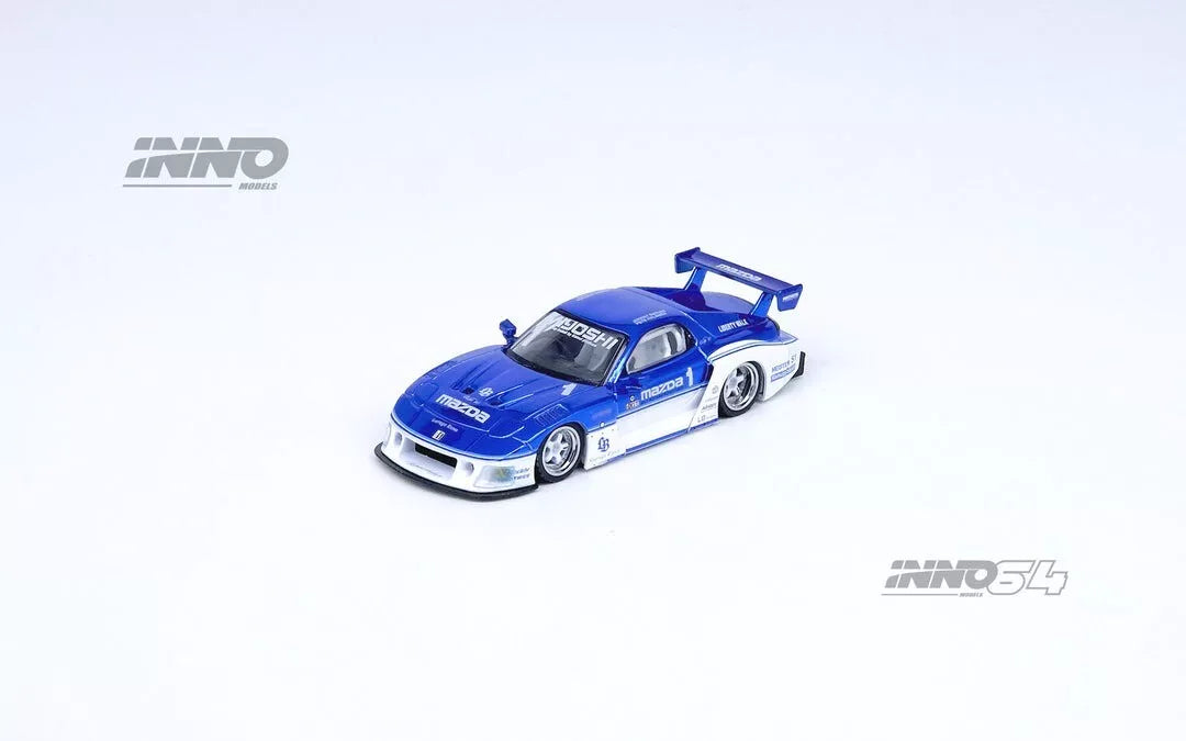 INNO 64 Mazda RX-7 FD3S LB-Super Silhouette LBWK Hong Kong toycar INNO 64 Mazda RX-7 FD3S LB-Super Silhouette LBWK Hong Kong toycar