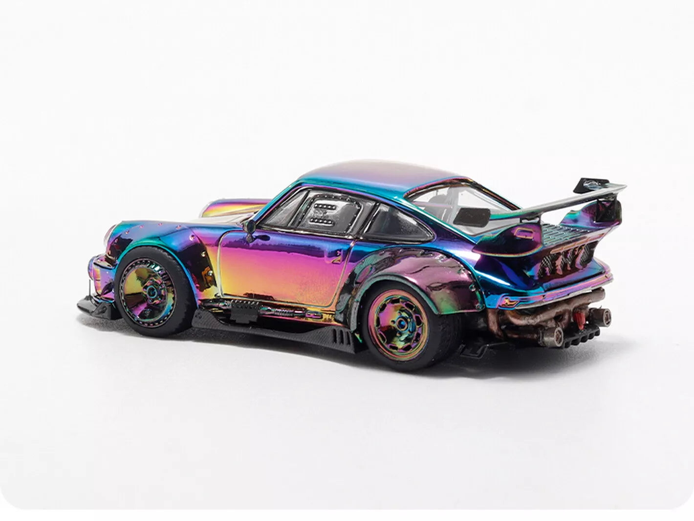 D.Bo Model X DCM 1/64 RWB 964 Chrome Chameleon