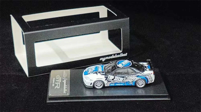 Model Collect 1/64 SKYLINE R34 V-SPEC TOP SECRET
