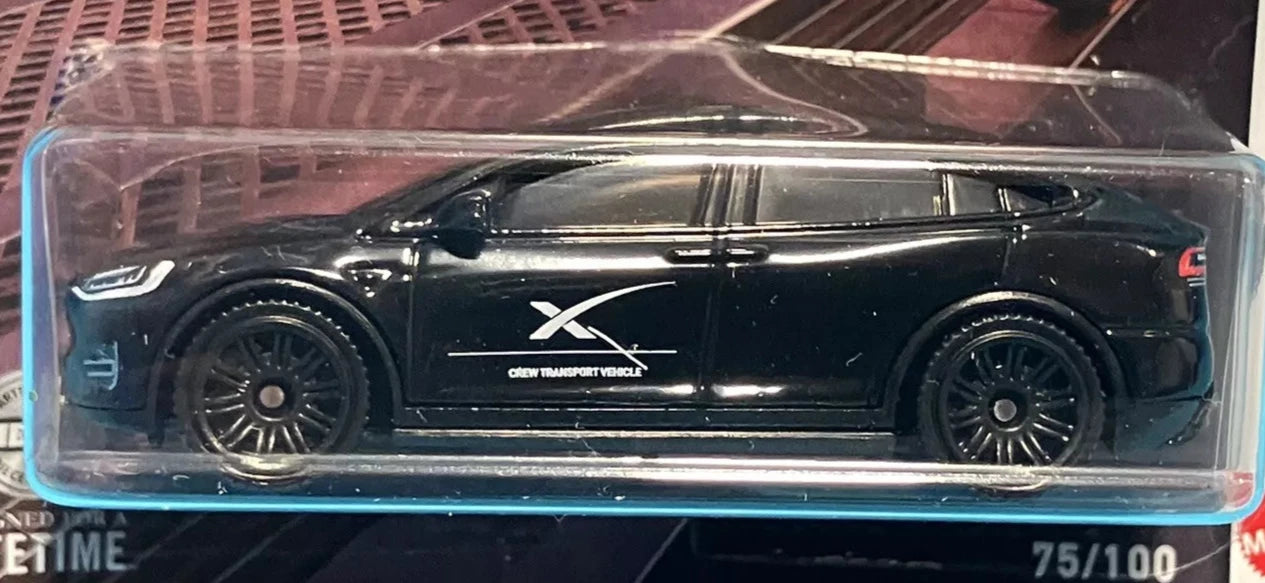 MATCHBOX TESLA MODEL X SPACEX BLACK BOX