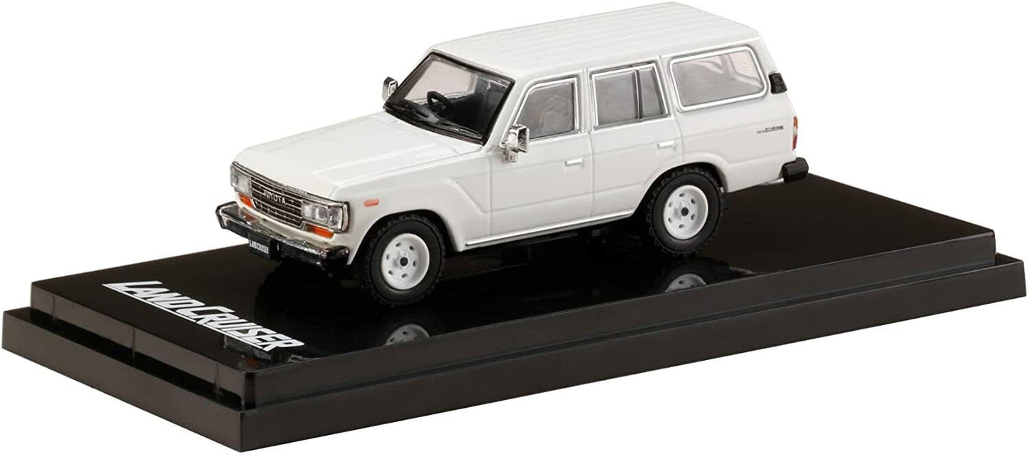 Hobby Japan 1/64 Toyota Landcruiser 60 GX 1988 White HJ641039BW