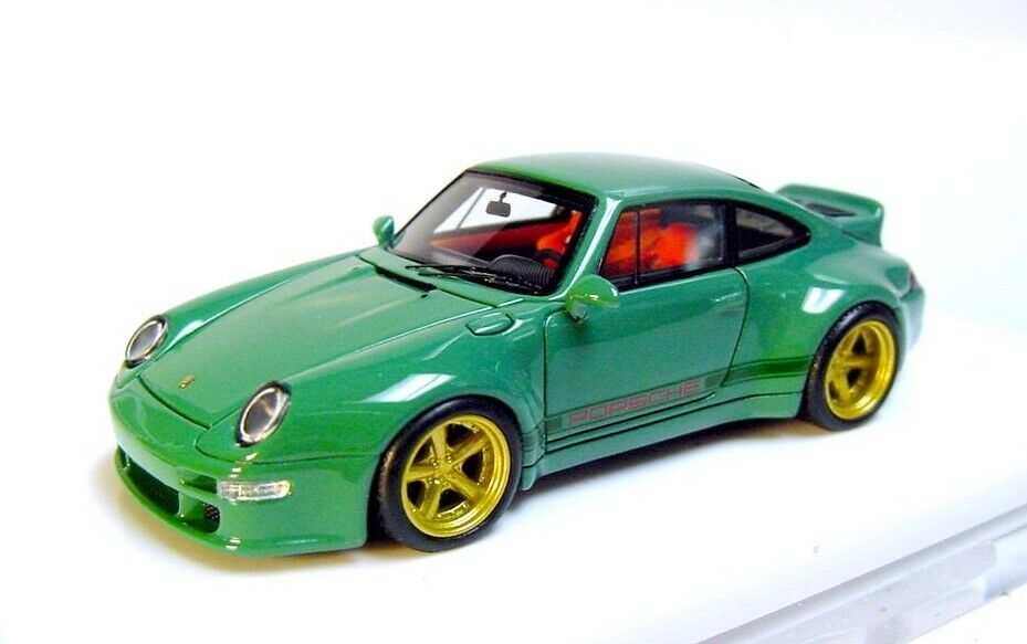 FuelMe 1:64 Limited Resin Model Car - Gunther Werks 400R 993 Greenwich Olive