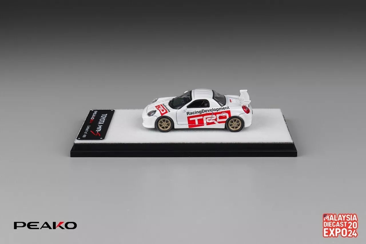 PEAKO 1/64 TOYOTA MRS TRD LIVERY Special Edition 🇲🇾 MDX24 EXCLUSIVE 🇲🇾