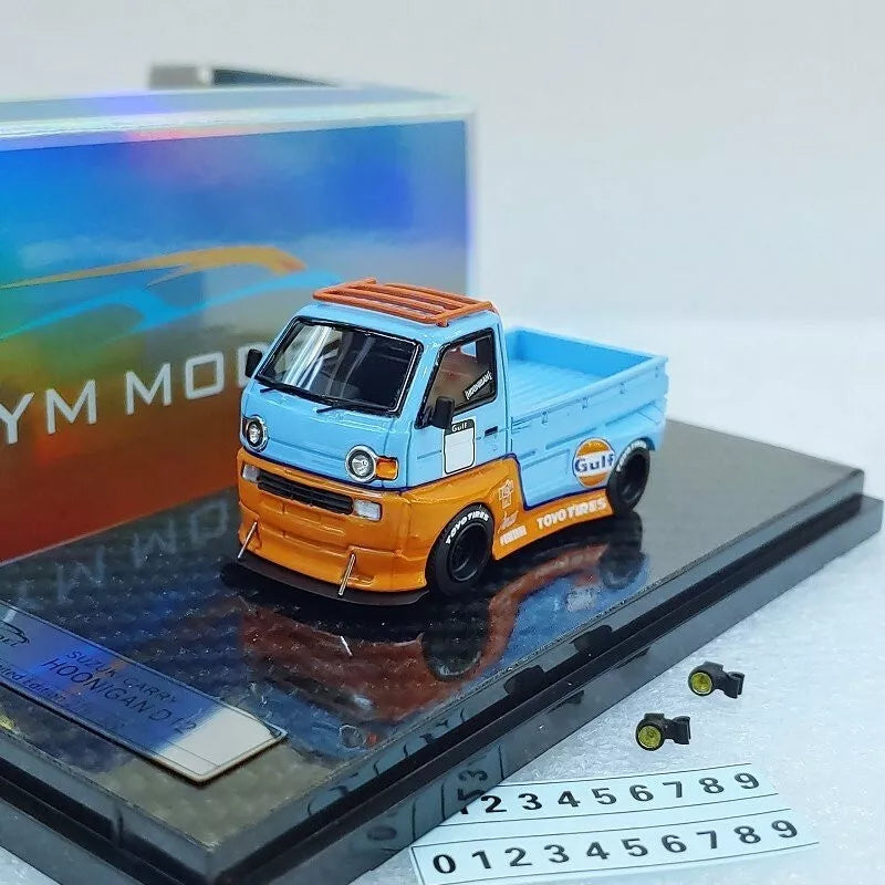 YM MODEL 1/64 SUZUKI CARRY HOONIGAN D12 GULF