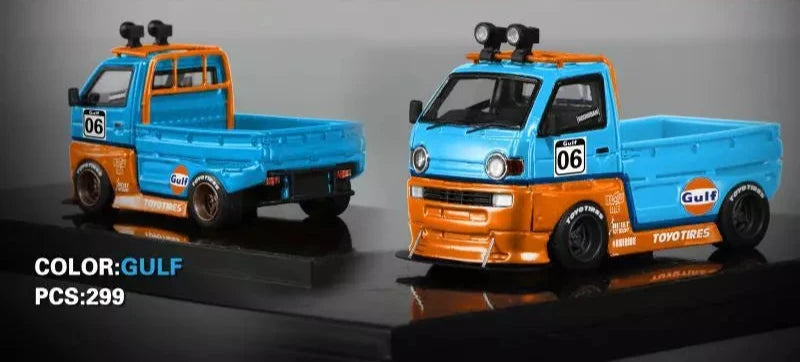YM MODEL 1/64 SUZUKI CARRY HOONIGAN D12 GULF