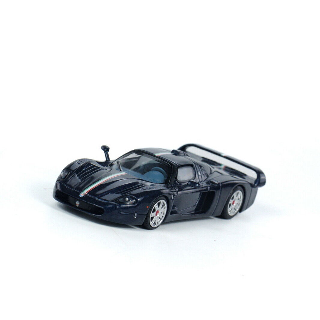 BBR 1/64 Maserati MC12 Stradale Blue Metallic w/ Stripe