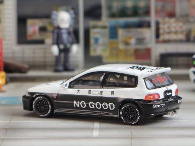 Street Weapon 1/64 Honda Civic Eg6 Japan Police livery