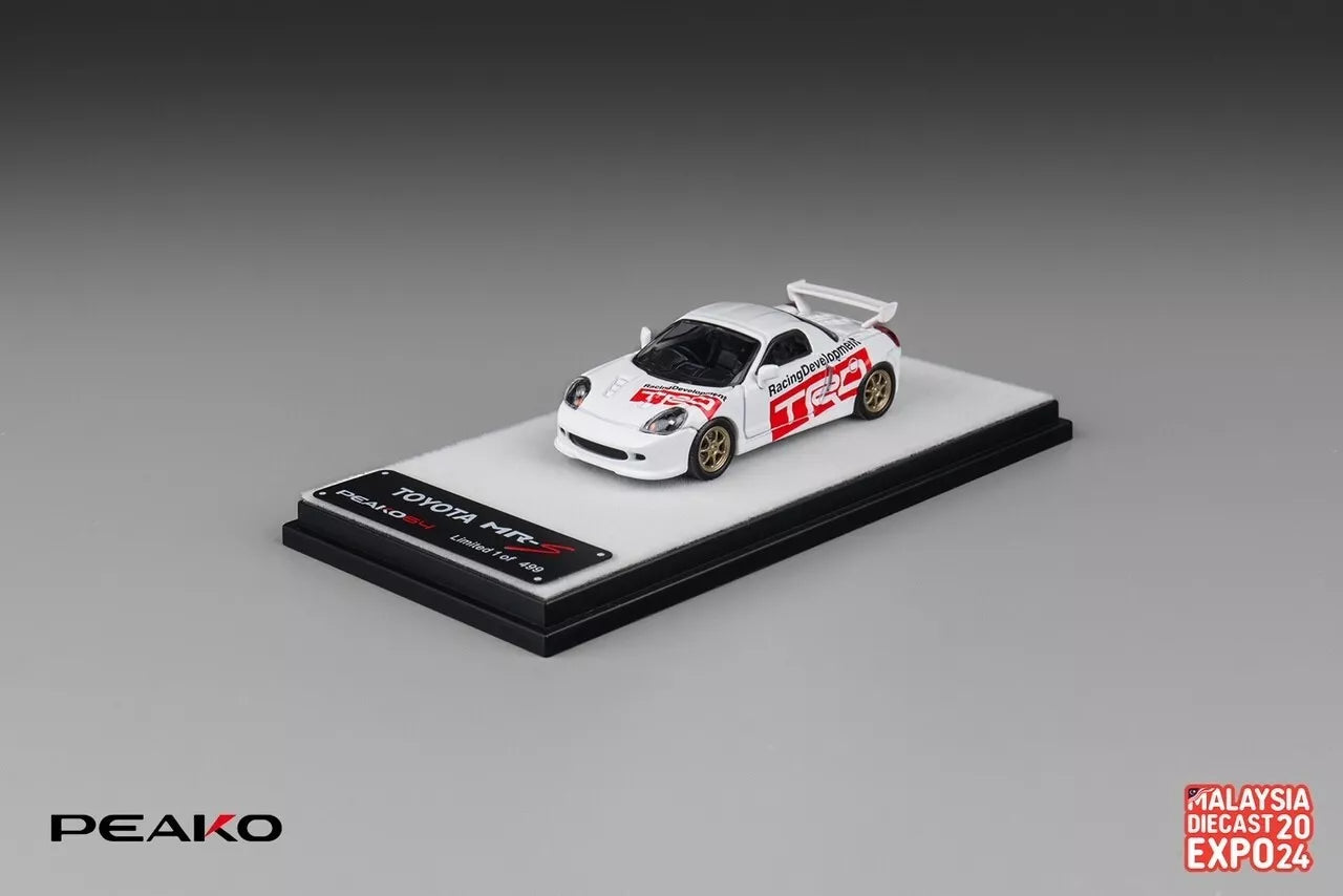 PEAKO 1/64 TOYOTA MRS TRD LIVERY Special Edition 🇲🇾 MDX24 EXCLUSIVE 🇲🇾