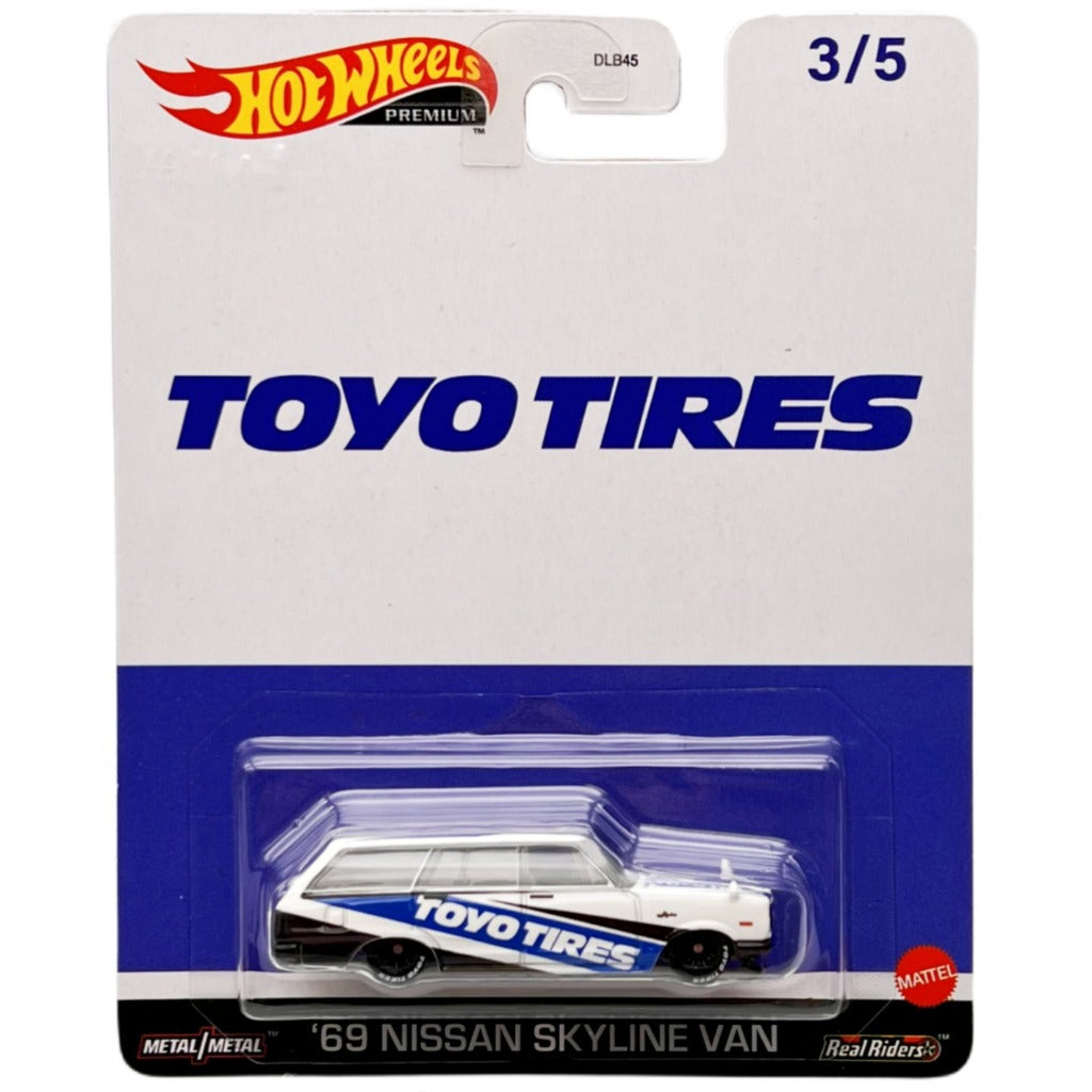 HOT WHEELS 1/64 POP CULTURE 2023 NISSAN SKYLINE WAGON TOYO TIRES
