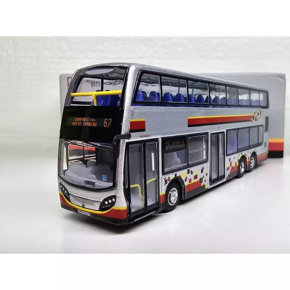 SG_BC_BUS Dennis E500 12M SINGAPORE DOUBLE DECKER BUS 1/120 SERVICE NUMBER 67
